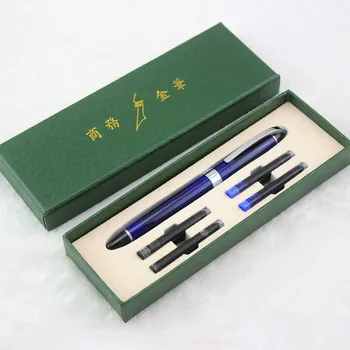 

Luxury Brand Medium Nib Fountain Pen Iraurita Stationery Writing Supplies Business Office Metal Ink Pens Student Gift