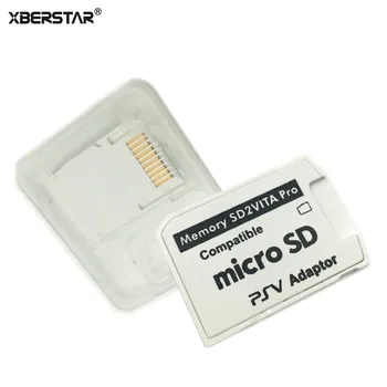 

XBERSTAR 10pcs Version 5.0 SD2Vita For ps vita card PSVita Game Card Micro SD Adapter For PS Vita 1000/2000 3.60 System 256GB