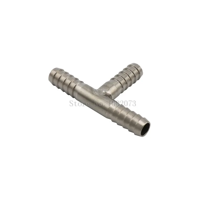 Stainless Steel U Shaped Hose Barb Tee 3-Way T-Shape 4-Way Beer Hose Splicer Connector Cross Fittings for Home Brewing Beer Line (11)