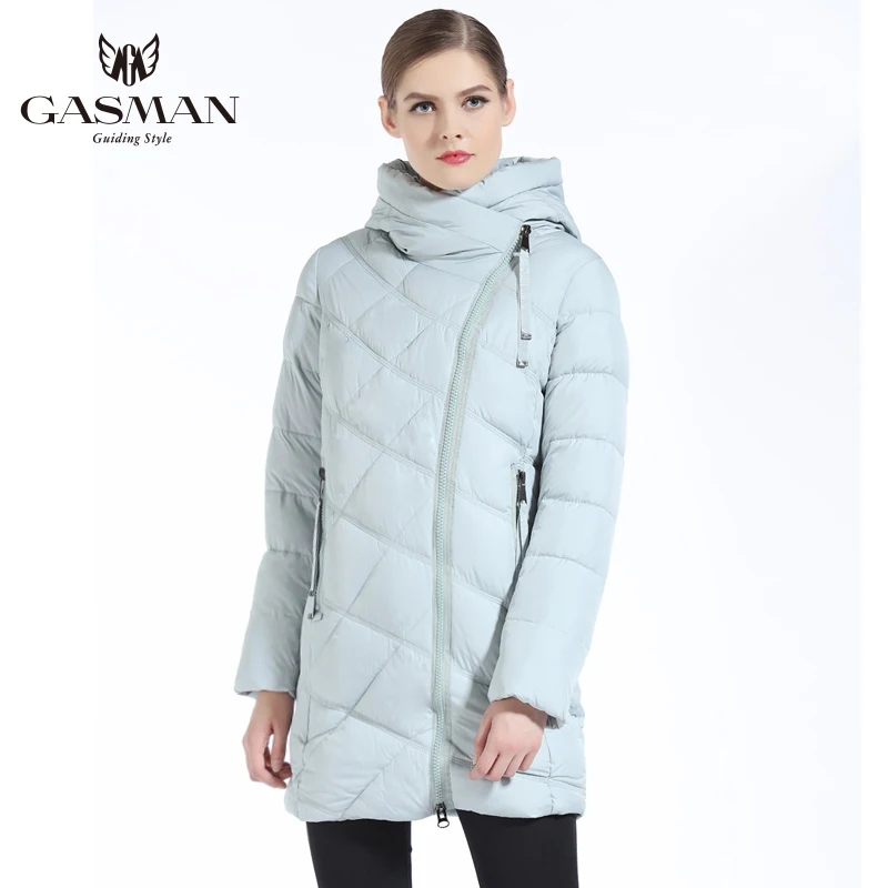 GASMAN women winter coat thick down jacket women with a hood зимнияя jacket female fashion партки and coat women