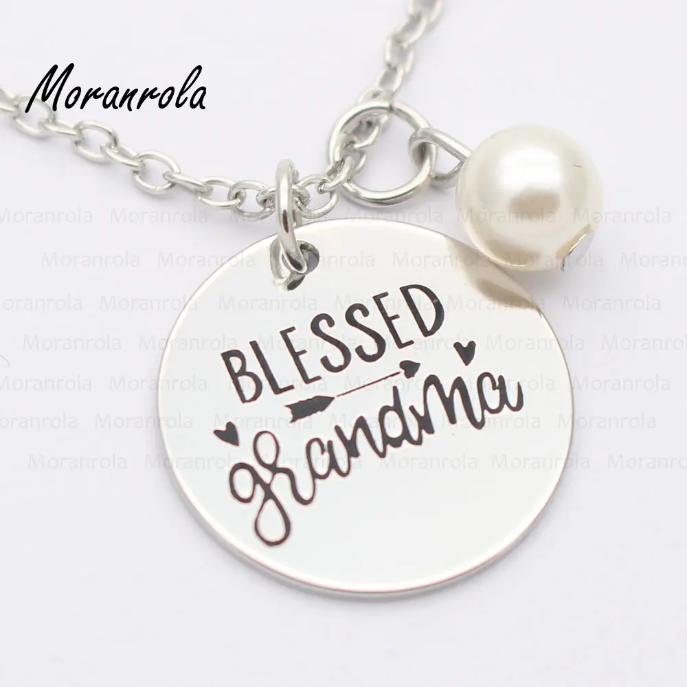 Новый Медный брелок arried &quotblessed grandma&quot очаровательное ювелирное изделие с ручной