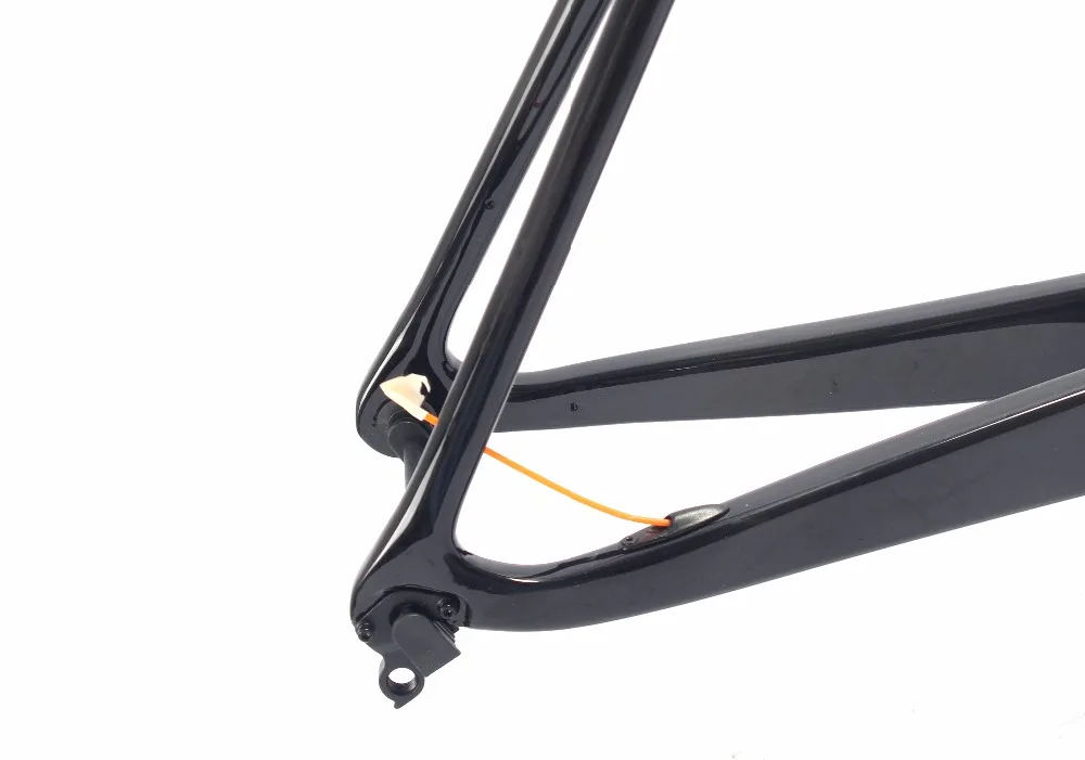 Top 58cm 700C frame ultralight carbon road bike frame direct mount brake T700 frameset 7