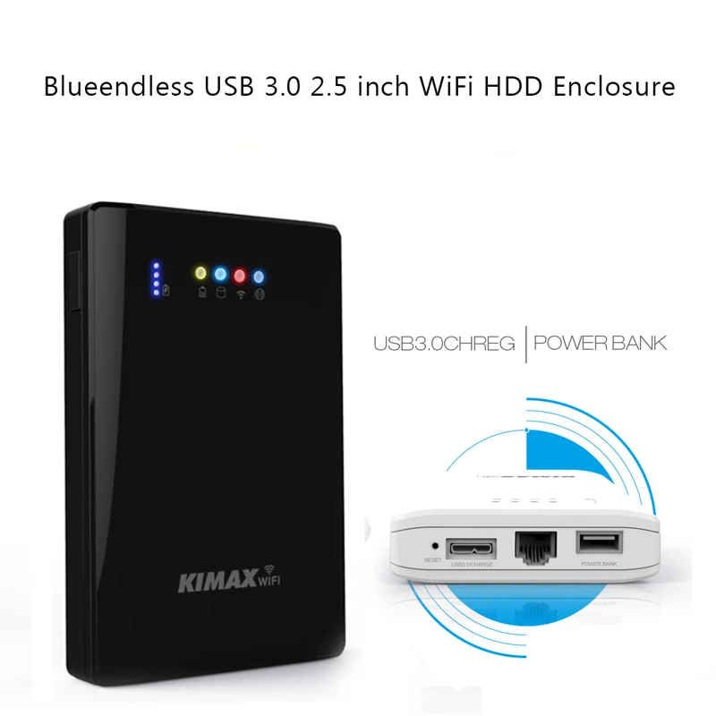 External mechanical mobile hard font b disk b font 1TB 500 320G support powerbank wireless router