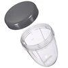 3Pcs Replacement Cups 32 Oz Colossal +24 Oz Tall +18oz Small Cup+3 Lids For Nutribullet Fruit Juicer Parts Kitchen Appliance B ► Photo 2/6