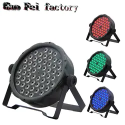 4piec 54x3 Вт LED RGB 3in1 dmx512/Авто/Sound/master раб Управление номинальной света