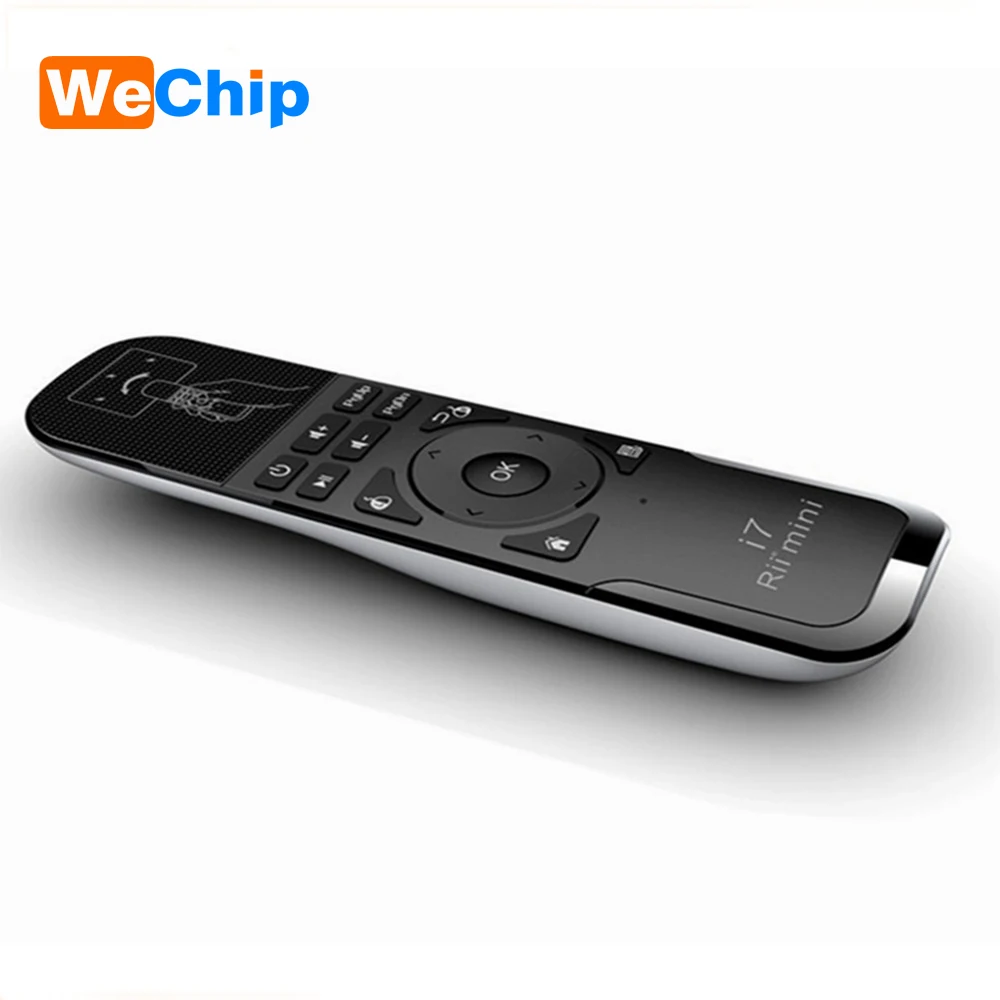 WeChip Rii i7 font b Mini b font USB Wireless laser Fly Air Mouse 2 4G
