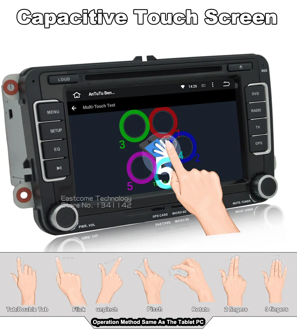 Excellent Octa Core 2 Din Android 6.01 Car DVD Automotivo For VW PASSAT CC (2008 to 2013)  PASSAT (2005 to 2013) Golf 5 Golf 6 With Radio 4