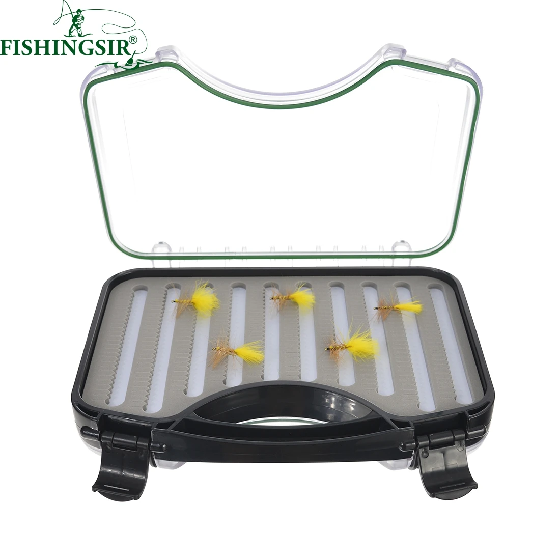 Fly Fishing Box Foam Double Side Waterproof Flies Lures Storage Slim/Large Streamer Fly Box Bag
