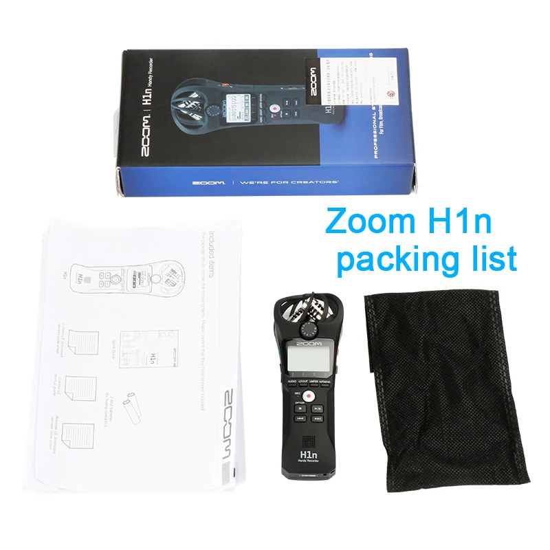 ZOOM H1 H1N Handy Recorder Digital Camera Audio