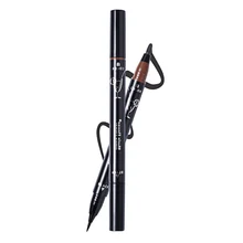 Подводка для глаз с двойной головкой, карандаш для глаз, макияж, 24 часа, длительное водонепроницаемое тонкое жидкое средство для усиления, цветная подводка для глаз, косметика для красоты