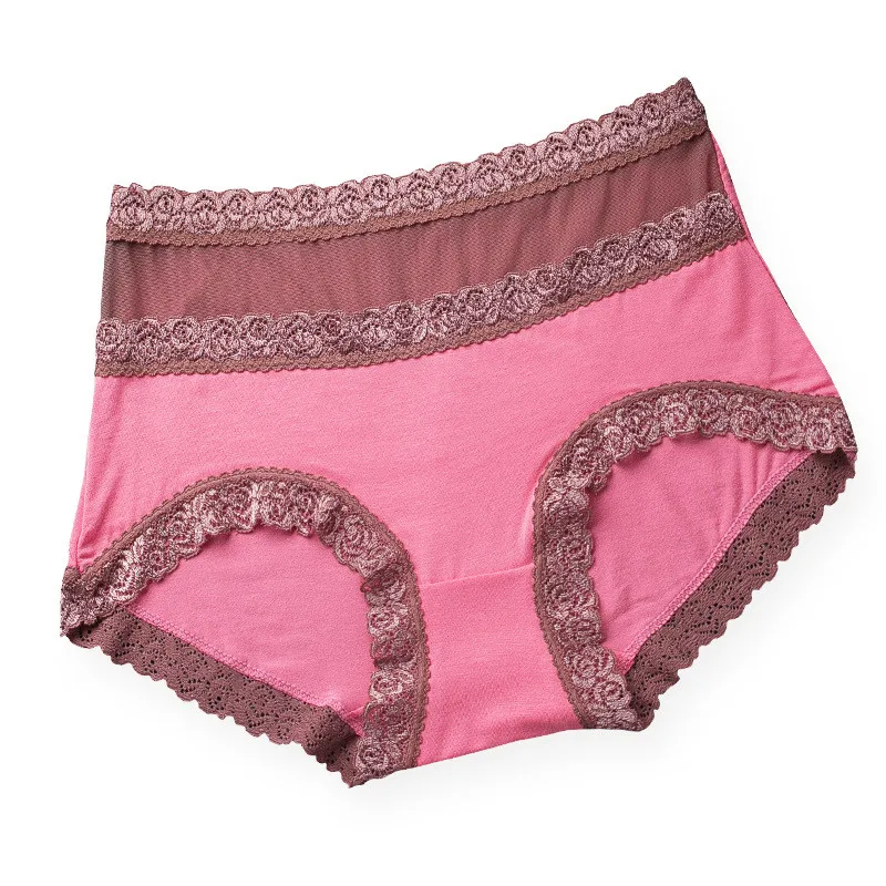Luckymily Women's briefs Comfortable Cotton High Waist Body Shaper Briefs Panties Women Sexy Underwear Lingeries Thongs Tangas