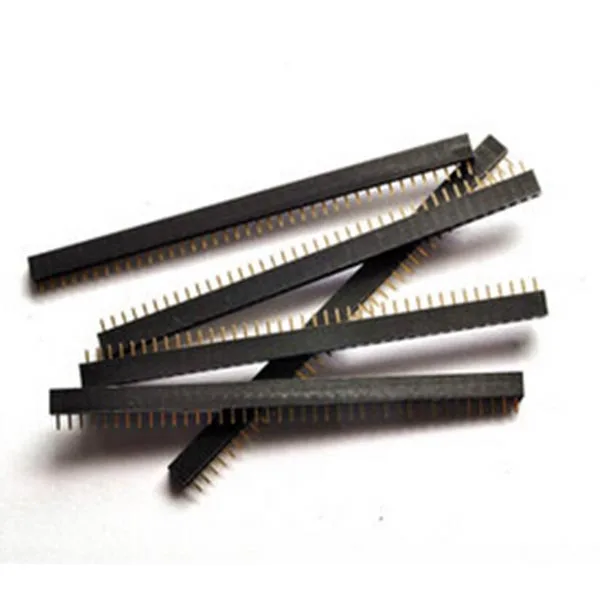 10X Single row seat female pin header 1*40PIN 2mm pitch vertical pin straight wholesale