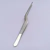 Pinzas Mini profesionales de 5,51 pulgadas para Chef, pinzas para servir, herramienta de cocina de acero inoxidable Offset para Chef, 14cm ► Foto 1/6