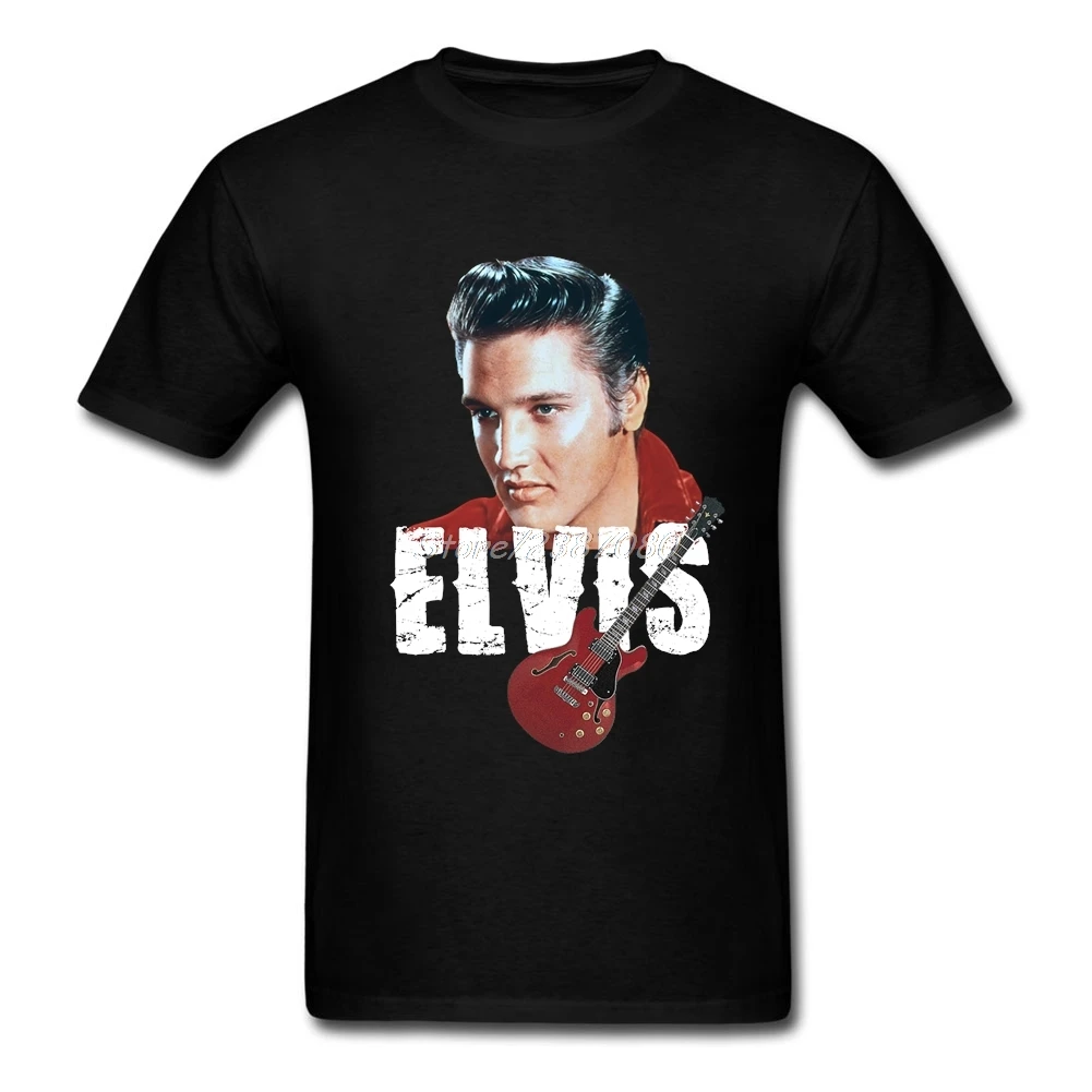 Новинка Элвис Футболка Camiseta футболка для мужчин с О-образным вырезом хлопок XXXL