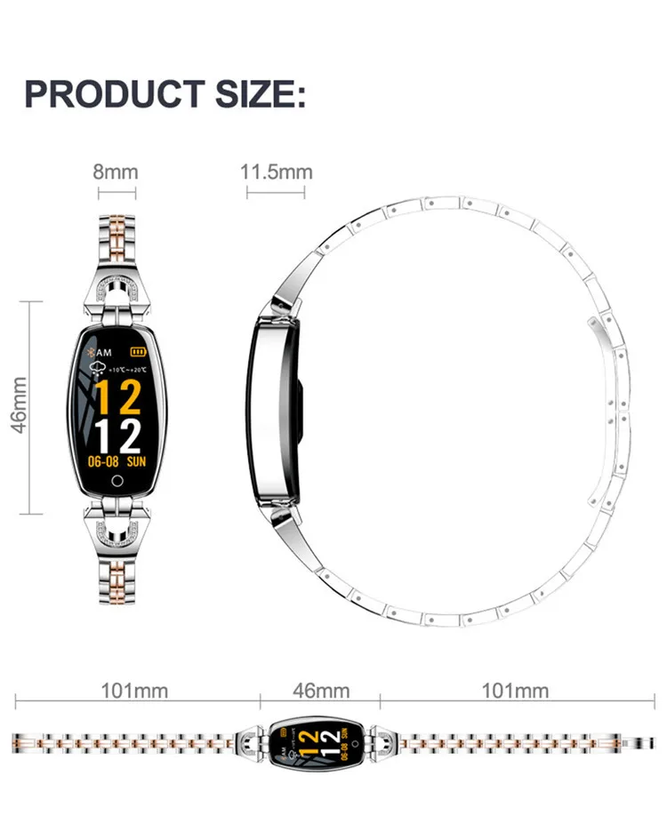 hembeer h8 smart bracelet 29
