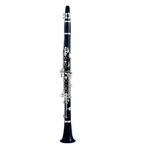 Bb Ebony Clarinet Musical instruments 17 keys clarinete Nickel plated with case reeds Professional klarnet Bb Ebony Clarinet Musical instruments 17 keys clarinete Nickel plated with case reeds Professional klarnet