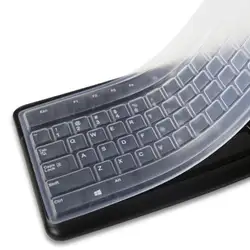 Портативные просвечивающие для ноутбука клавиатуры защита от пыли для настольного компьютера силиконовая защитная пленка