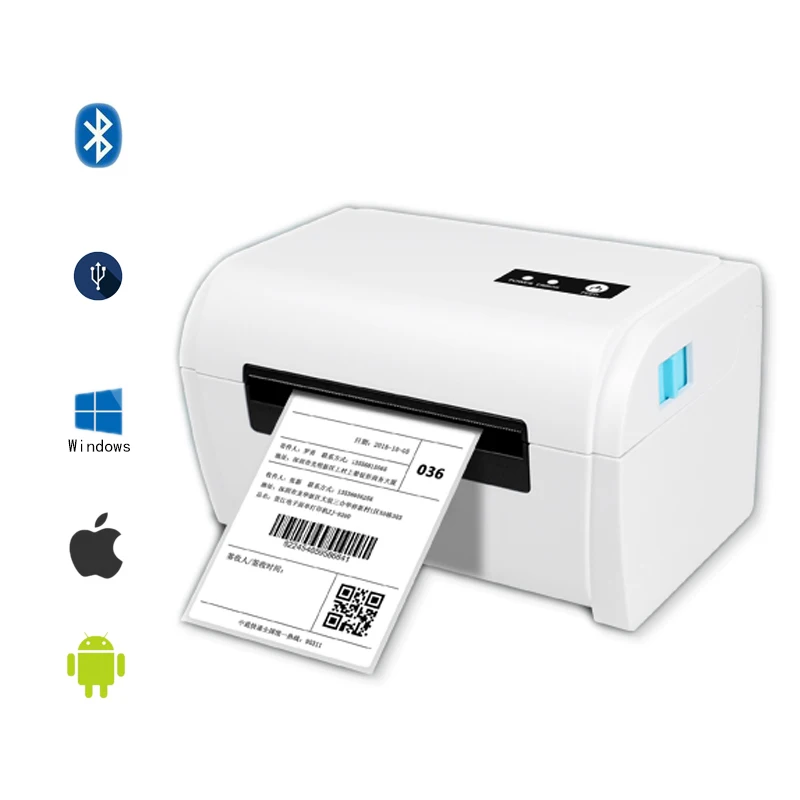 

4 inch Thermal Barcode Printer Label Printer Shipping Lable Printer 100*150 UPS USPS Shipping Express Lable Printer