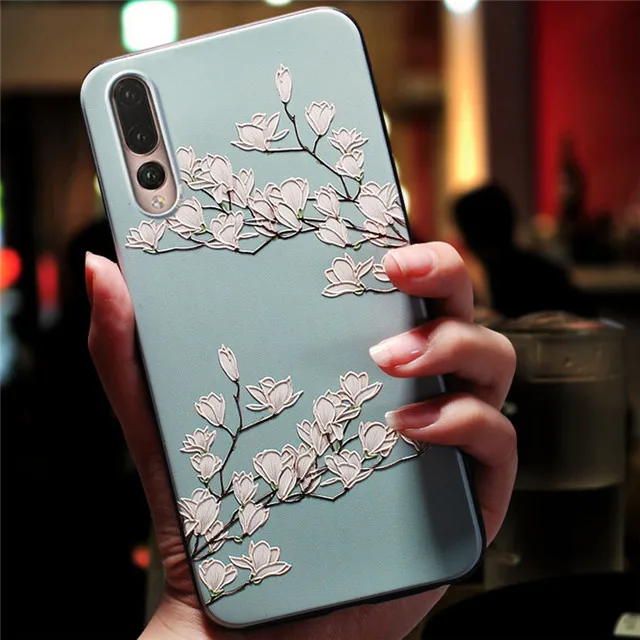 best meizu phone cases For Meizu M6 Note Case 3D Flower Silicone Emboss Phone Cover For Meizu M6T M5 Note M5C Pro 7 Plus Cases Coque Capa Relief cases for meizu belt Cases For Meizu