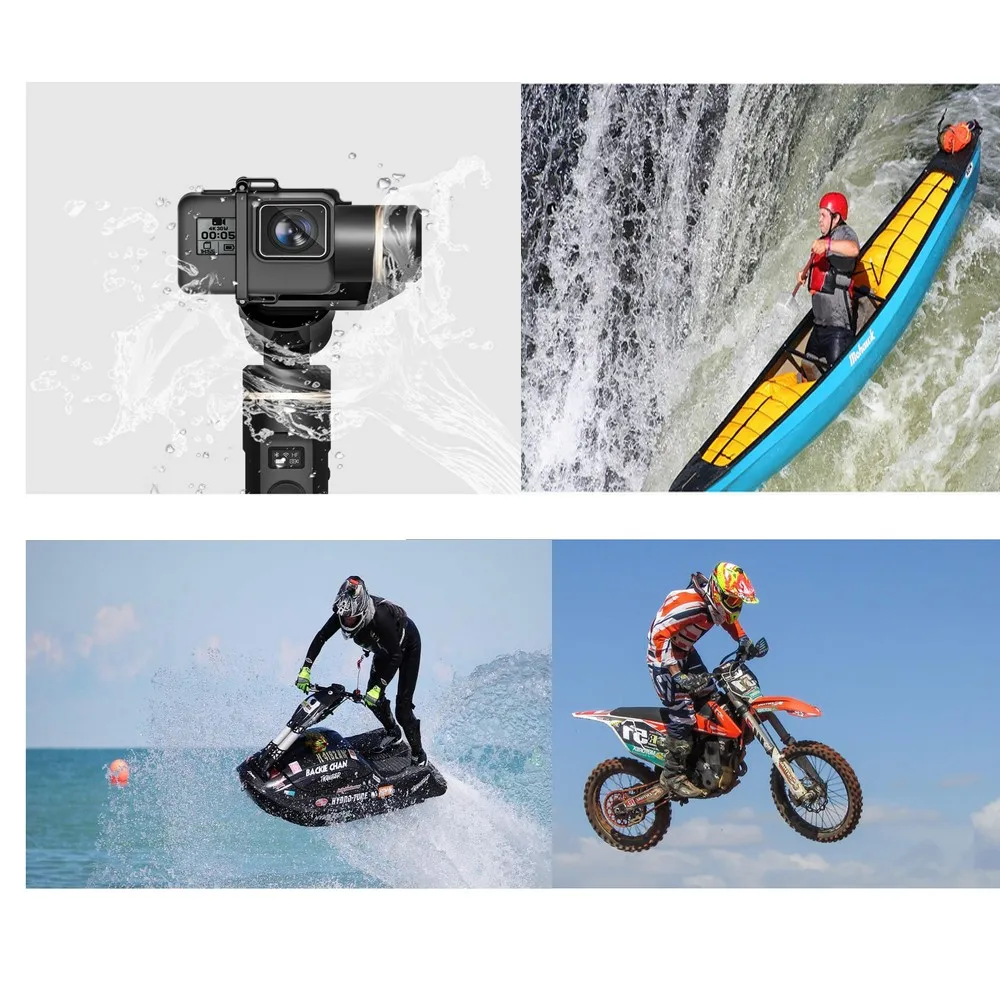 Ручной Стабилизатор FeiyuTech Feiyu G6 шарнирный стабилизатор для экшн Камеры Gopro Hero 6 5 RX0