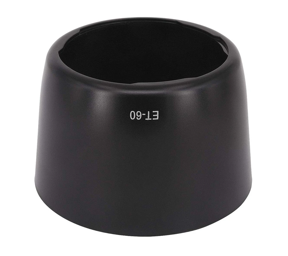 Camera Lens Hood 58mm ET60 Lens Hood ET-60 For Canon 600D 650D T3i T2i T1i T3 XTi XT XSi EF EF-S 55-250mm 75-300mm 90-300mm Lens (2)