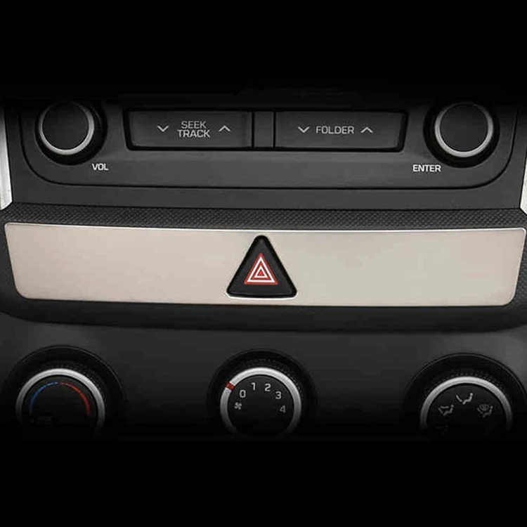 

1PC For Hyundai Ix25 Emergency light button Decoration frame