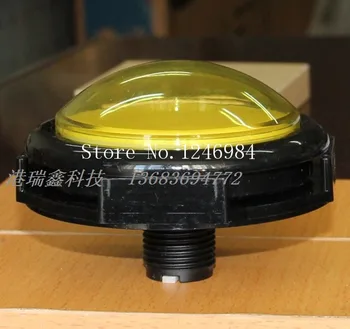

[SA]Video game consoles accessories M100 convex buttons yellow button mainframe computer switch button--10pcs/lot