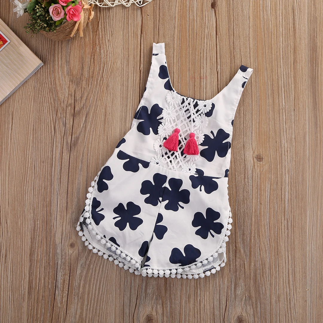 2018 Flower Baby Girls Clothing Newborn Baby Girl Floral Rompers Long Sleeve Jumpsuit Playsuit Summer BabY Girls Clothes