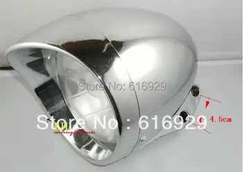 

CHROME MOTORCYCLE HEADLIGHT LAMP Headlamps bullet lights LED headlight FOR HONDA YAMAH A SUZUKI KAWASAKI