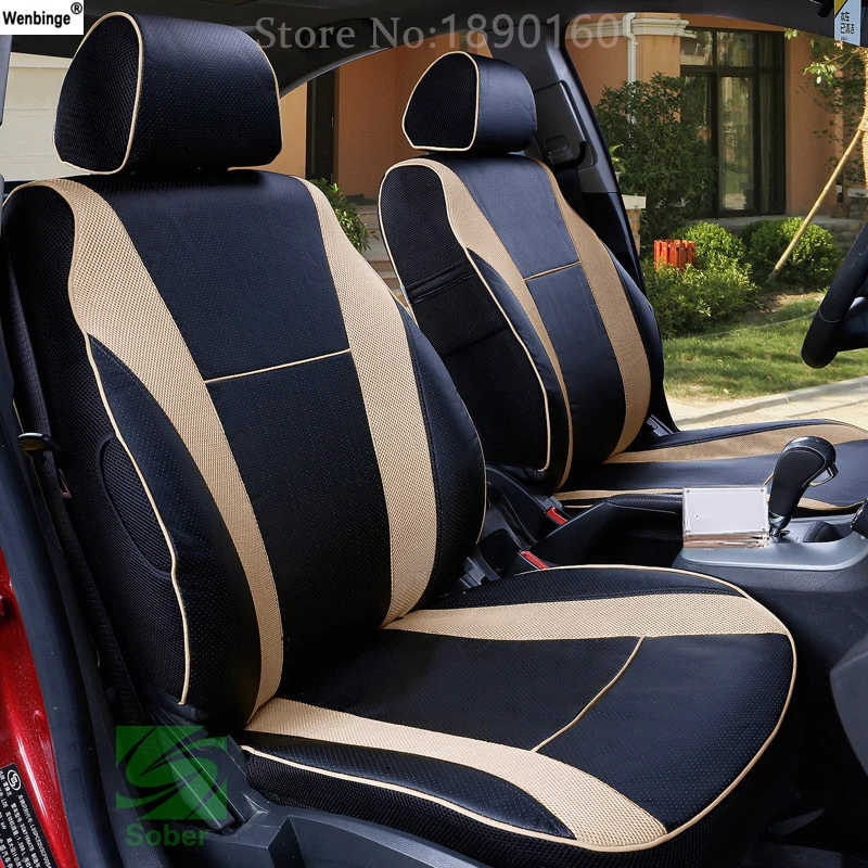 

wenbinge Special Leather car seat covers For Lexus All Models ES IS-C IS LS RX NX GS CTH GX LX RC RC-F auto accessories stickers