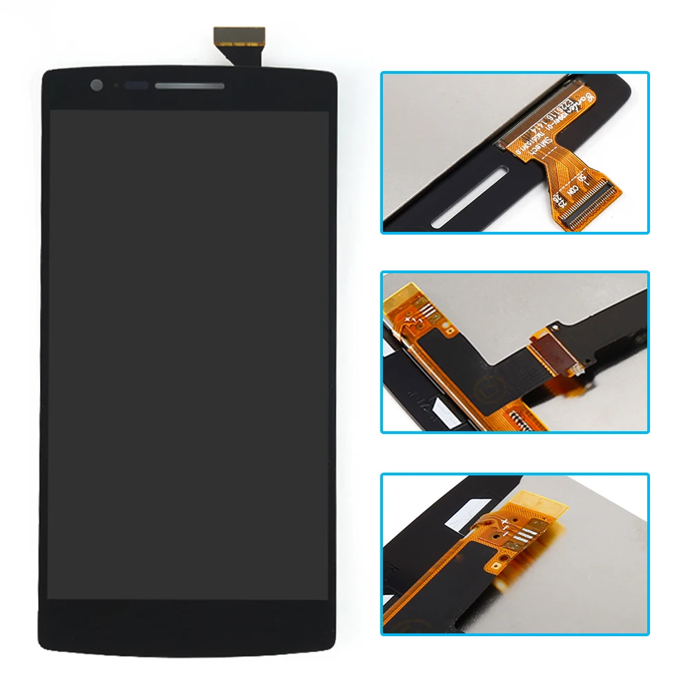 imágenes para Negro Para OnePlus Uno Uno Más 1 + 1 A0001 Pantalla LCD de Pantalla Táctil Digitalizador Asamblea Completa Del Envío Libre + Número de seguimiento imágenes para Negro Para OnePlus Uno Uno Más 1 + 1 A0001 Pantalla LCD de Pantalla Táctil Digitalizador Asamblea Completa Del Envío Libre + Número de seguimiento