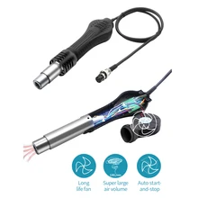 Горячий воздушный пистолет ручка Спаивание горячим воздухом пистолет паяльная станция инструмент для демонтажа здания фен паяльник