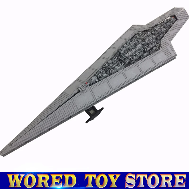 

LEPIN 05028 Star 3208Pcs Toy Wars Execytor Super Star Destroyer Model Building Kit Block Brick Compatible legoed 10221 Boy Gifts