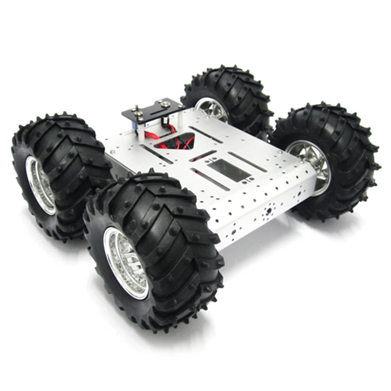 

4WD Smart Robot Car Chassis Platform with High Hardness of Steel for Arduino