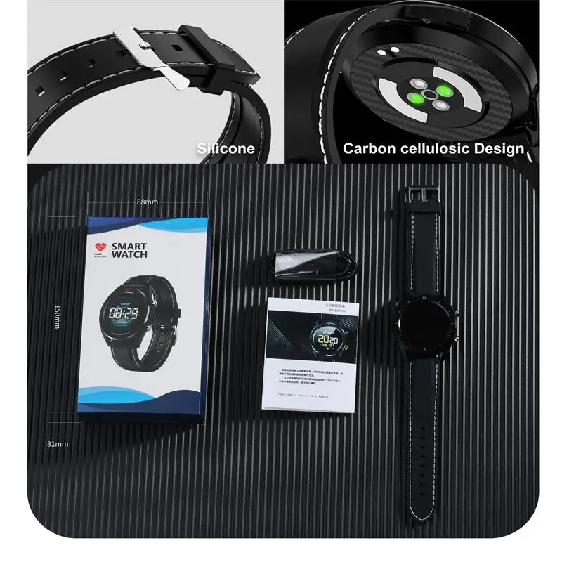 FIFATA NO.1 DT28 Smart Watch Men Women Smartwatch ip68 Waterproof Bluetooth ECG Heart Rate Monitor Fitness Activity Tracker|Смарт-часы| |