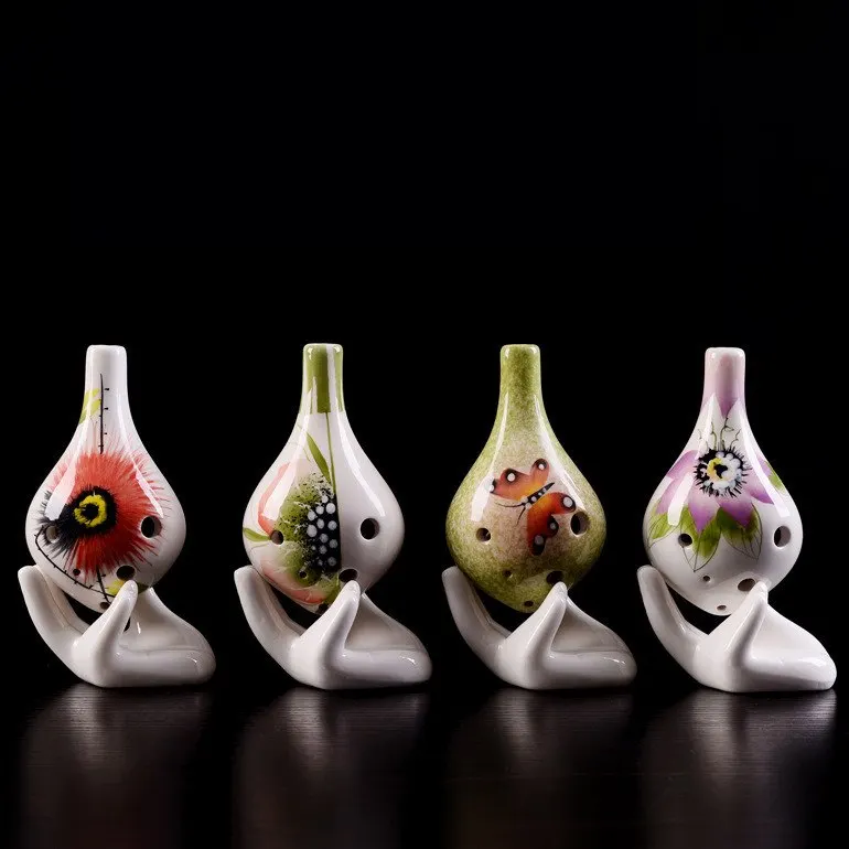 

Ocarina Alto Ac 6-hole Instrument Porcelain Flute Can Be Used in School Teaching Training