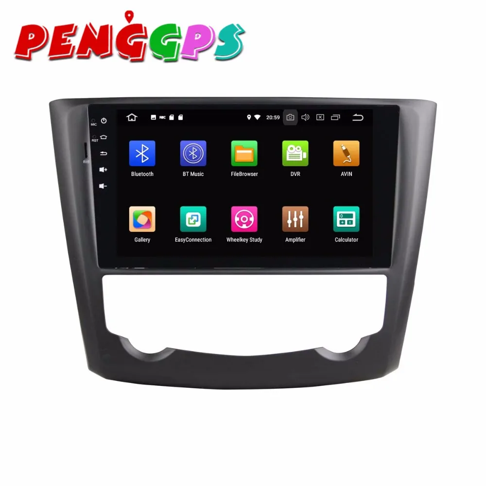 Clearance Android 8.0 7.1 Car DVD Player GPS Navigation Headunit For Renault Kadjar 2016 Full Touch Car Stereo Auto Multimedia Satnav IPS 3