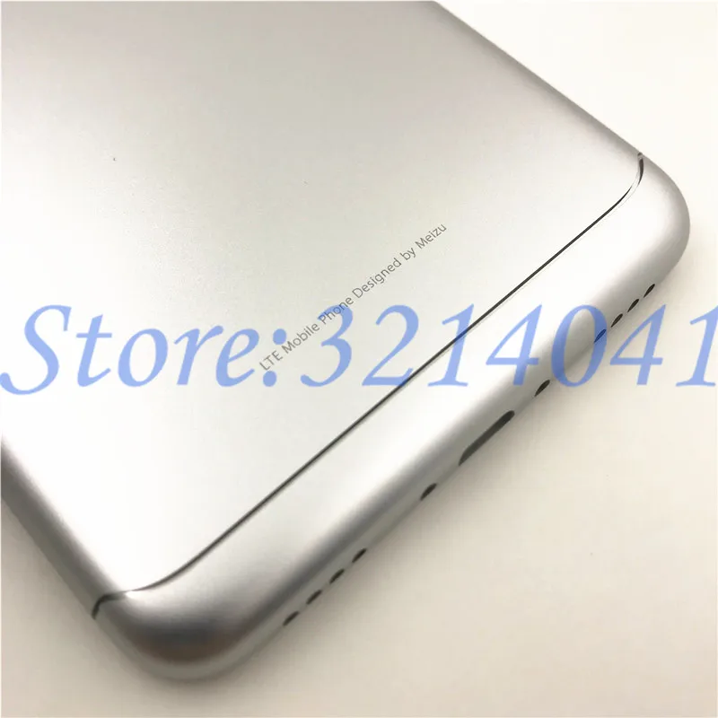 Задняя крышка для Meizu M6 m6 mini M711H M711Q 5 2 дюйма металлический аккумулятор запасные