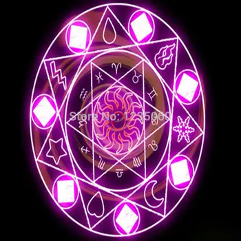 

Real-life escape room Magic light touch panel prop Four points touch and one IC card to open the door lock forTakagism game prop