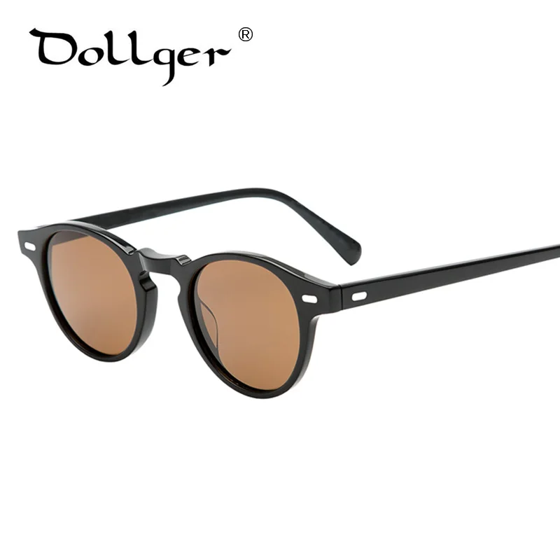 Dollger New Unique Retro Sunglasses Men Clear Oval Sun ...