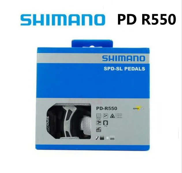 

Shimano PD R550 Cycling Road Bike pedales Self-Locking SPD Pedals PD-R550 Components Using for Bicycle Racing Cleats Parts