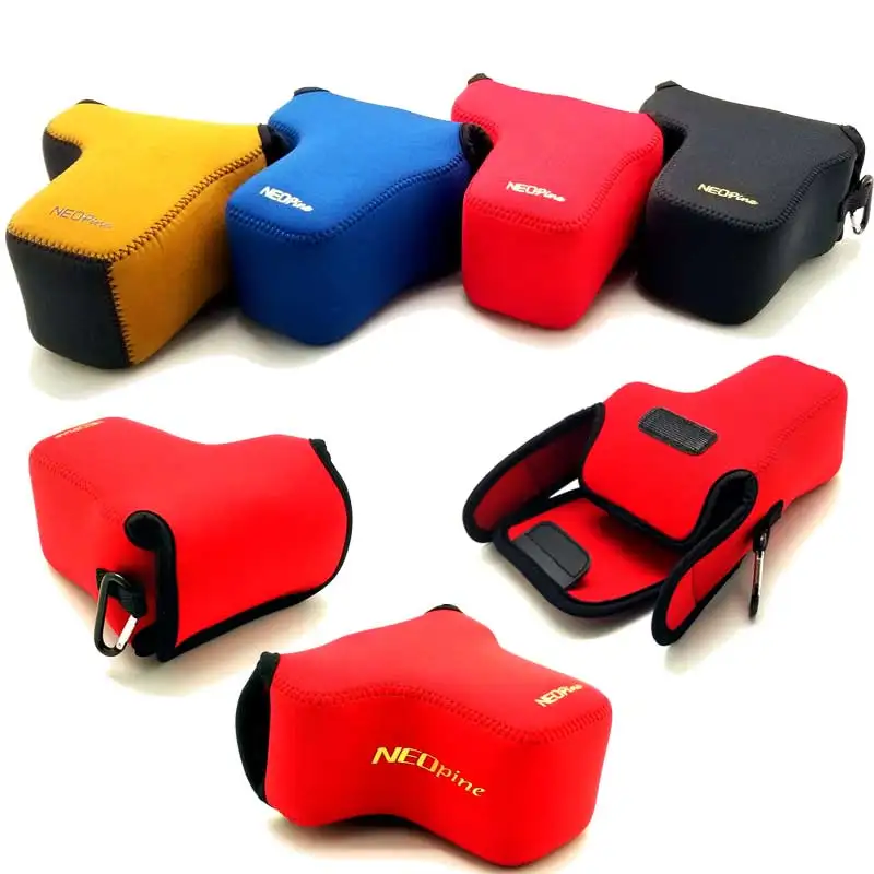 

Neoprene Soft Camera Bag Case for SONY A6500 A6400 Inner Pouch Cover with 18-135mm Lens