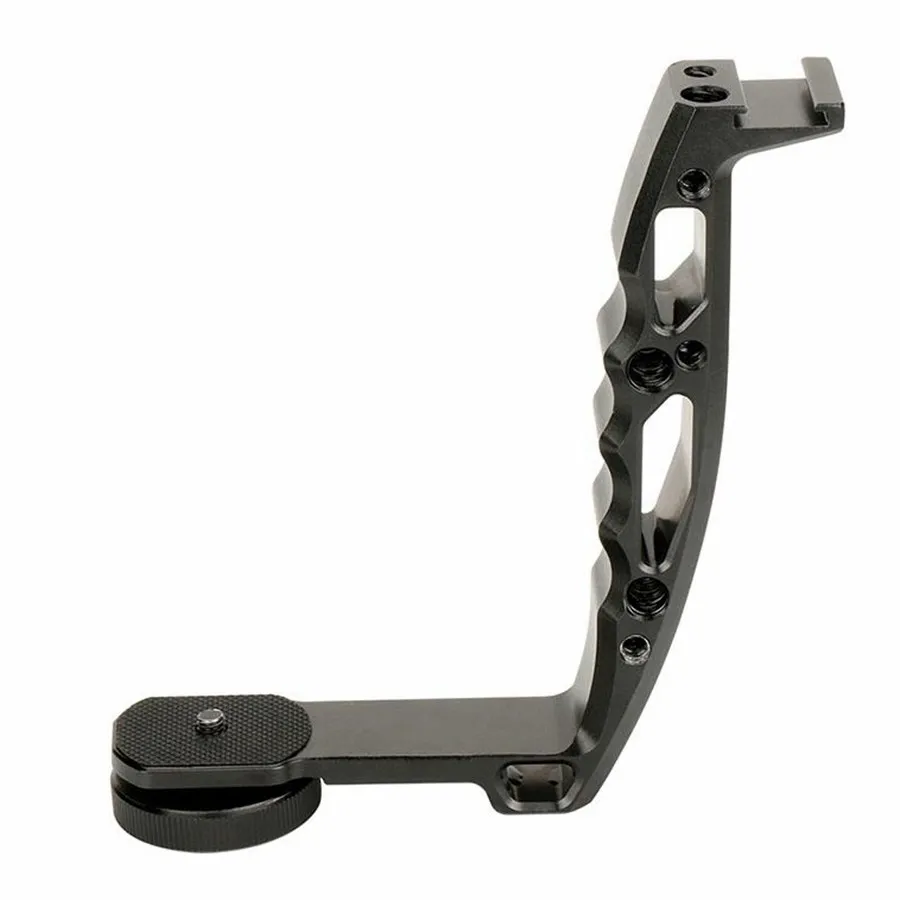 Najtaniej Wzrost dla dji osmo mobile 2 Ronin S montaż uchwytu Gimbal L wspornik TransMount Mini podwójny uchwyt do monitora LED Light mikrofon