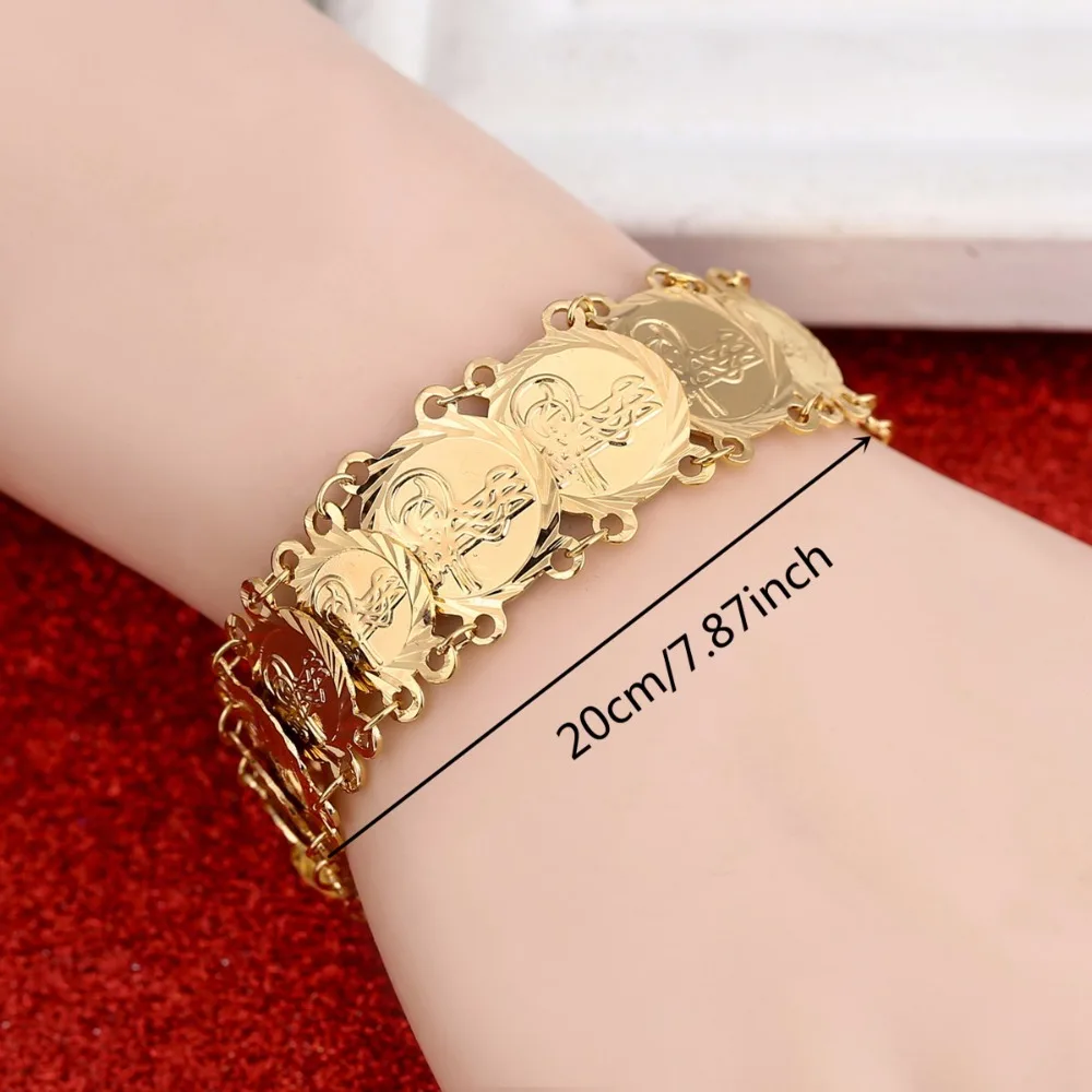 Metal Turkey Coin Bracelet For Turks Gold Color Turkey Womens Arab metal-turkey-coin-bracelet-for-turks-gold-color-turkey-womens-arab