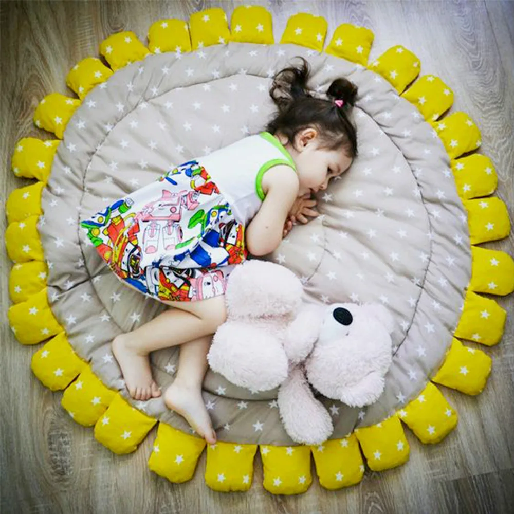 

Cotton Baby Gym Playmat Puzzle Activity Babygym Foam Blanket Children Room Decoration Climbing Carpet Handmaking