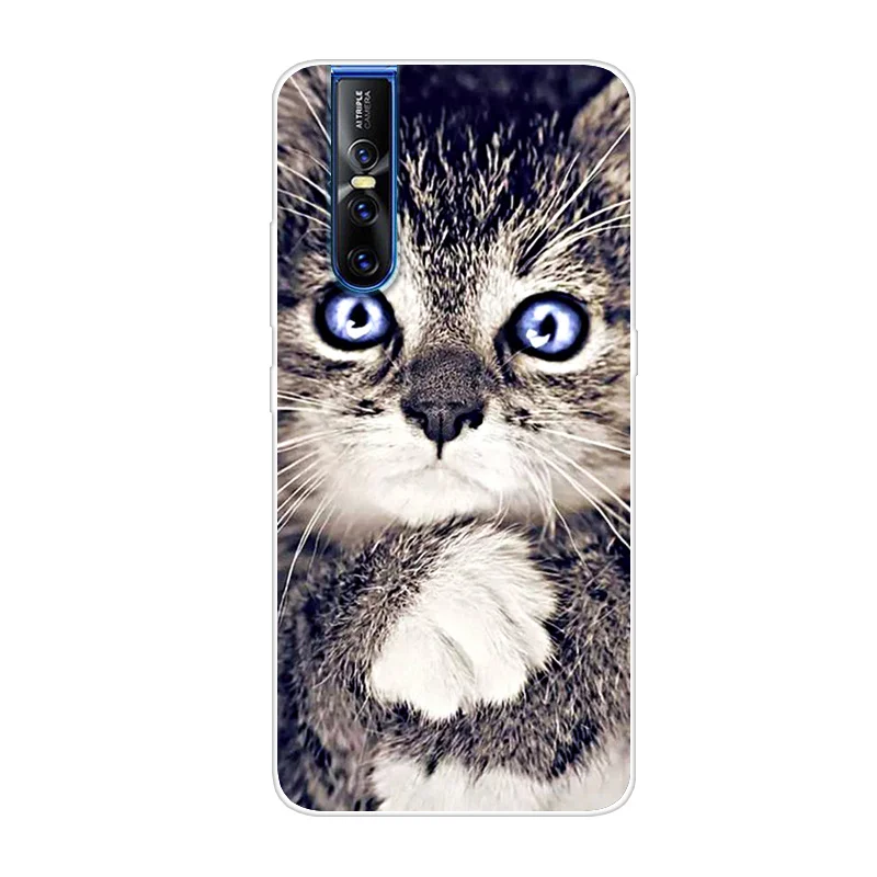 For Vivo V15 Case V15 Pro Covers Cute Cartoon Soft TPU Silicone Back Case For Vivo V15 Pro V 15 Phone Cover Cases Coque V15Pro