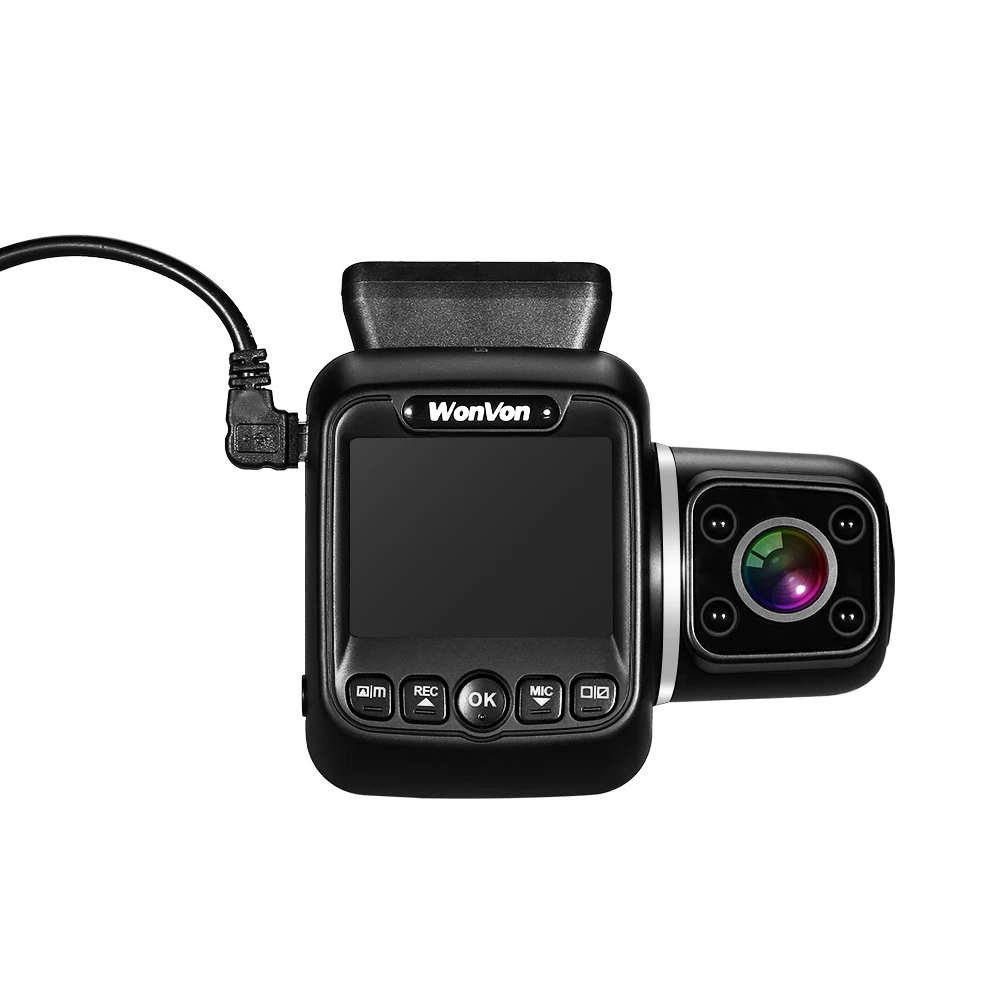 Видеорегистратор с двумя объективами 1080 P, встроенный gps g-сенсор, Автомобильный видеорегистратор, wifi камера, ночное видение, камера заднего вида, автомобильная видеорегистратор