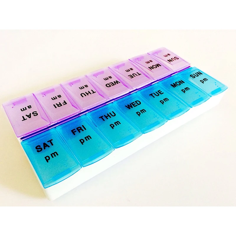Чехол для таблеток Week Pill коробка органайзер чехол разветвитель хранения