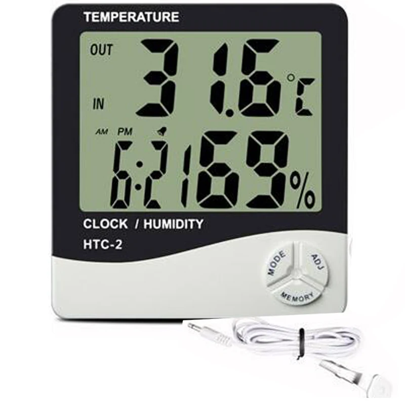 

Indoor Outdoor Thermometer Hygrometer, Electronic Thermometer Humidity Meter, Weather Station Humidity Temperature Instruments
