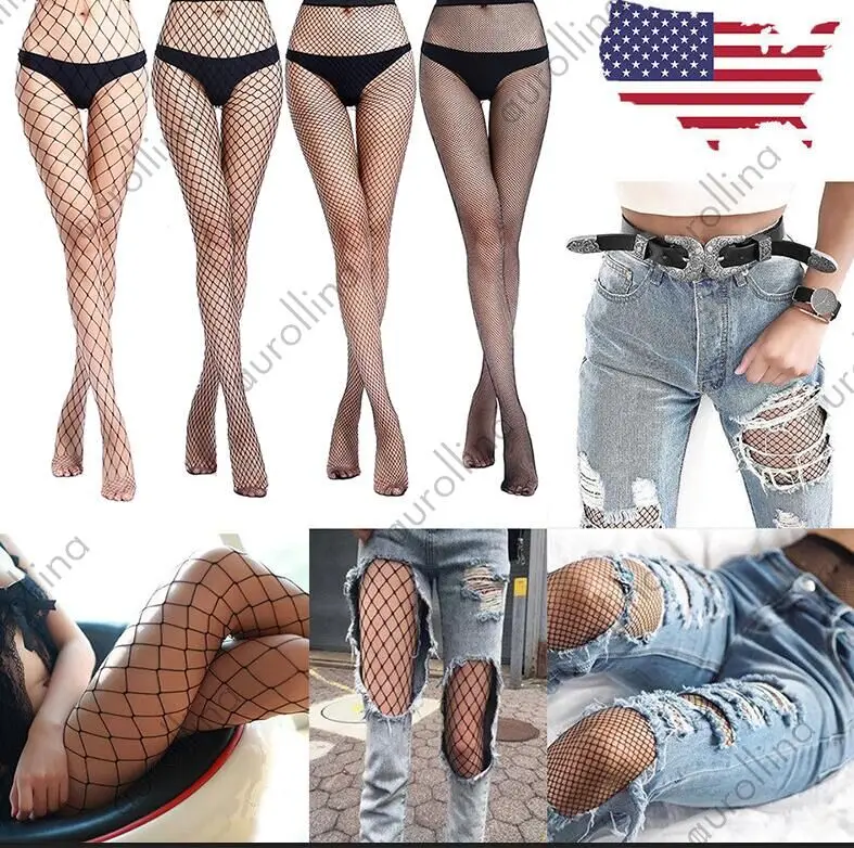 Fence-Net-Fishnet-Pantyhose-Stocking-Perfect-For-Ripped-Jeans-(2)